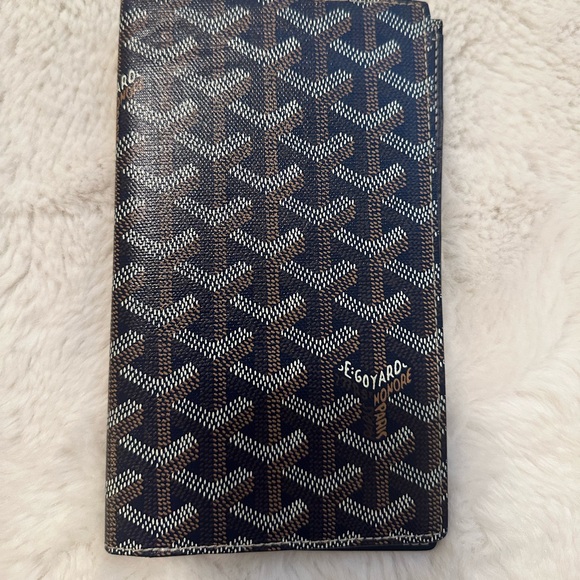 Goyard blue wallet. - Picture 2 of 5